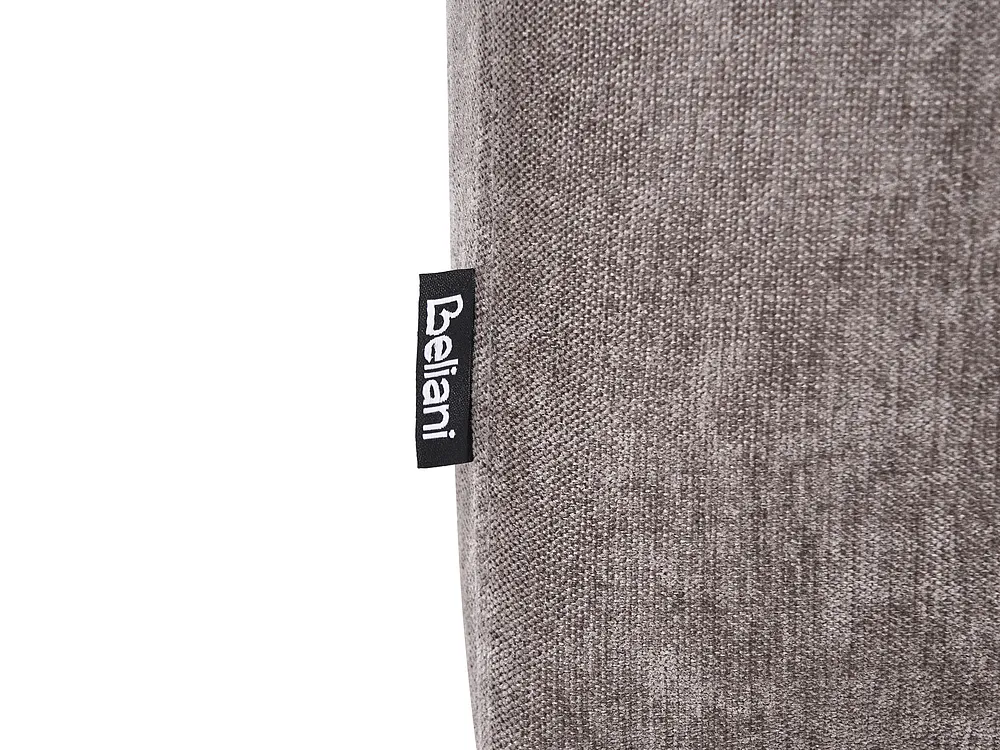Sofa 3-Sitzer SKARO Chenillegewebe Taupe_1156596