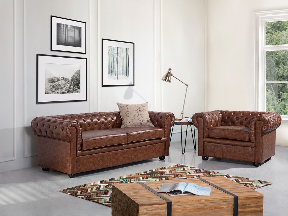 3 seater sofa faux leather clearance