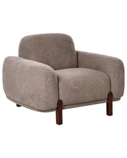 Living Room Set 4 Seater ODNES Boucle Taupe_1053016