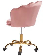 Sedia da scrivania MONTICELLO Velluto Rosa_851725