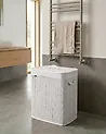 Kosz na pranie z pokrywą ARRAIAS Biały 100 L