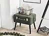 Storage Stool MALLARD Corduroy Dark Green