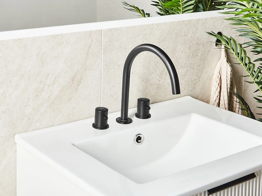 Grifo para lavabo PILCOMAYO Latón Negro_1186013