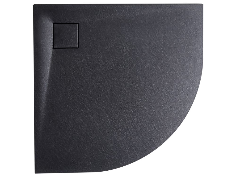 Bac de douche PARON 90 x 90 x 3 cm Noir