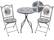 Set bistrot Pieghevole CIVITA Metallo Nero_930735