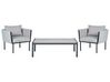 5 Seater Garden Sofa Set Light Grey SKALA_934638