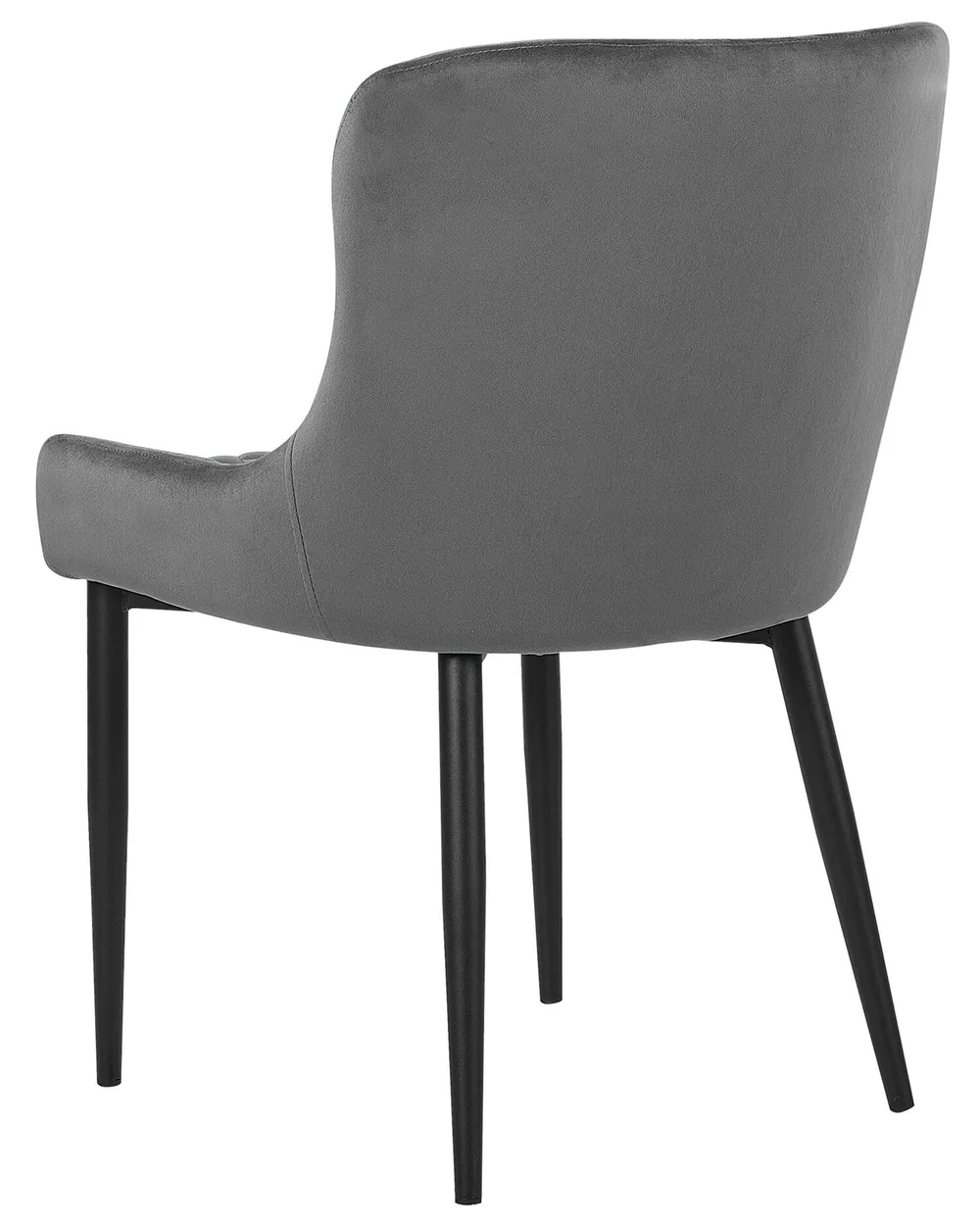 Facebook Coco Republic Markson Dining Chair Set Of Dining Chairs SOLANO  Velvet Grey