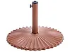 Parasolvoet CAREZZA Rond Bruin 21 kg