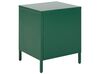 Sängbord 43 x 40 cm metall grön MALAVI_826258