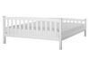 Letto king size in legno in color bianco, 160x200cm GIVERNY_754644