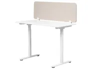 Desk Screen WALLY 120 x 40 cm Beige_1071646