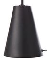 Tischlampe Metall schwarz 48 cm Kugelform PALMIET_931037