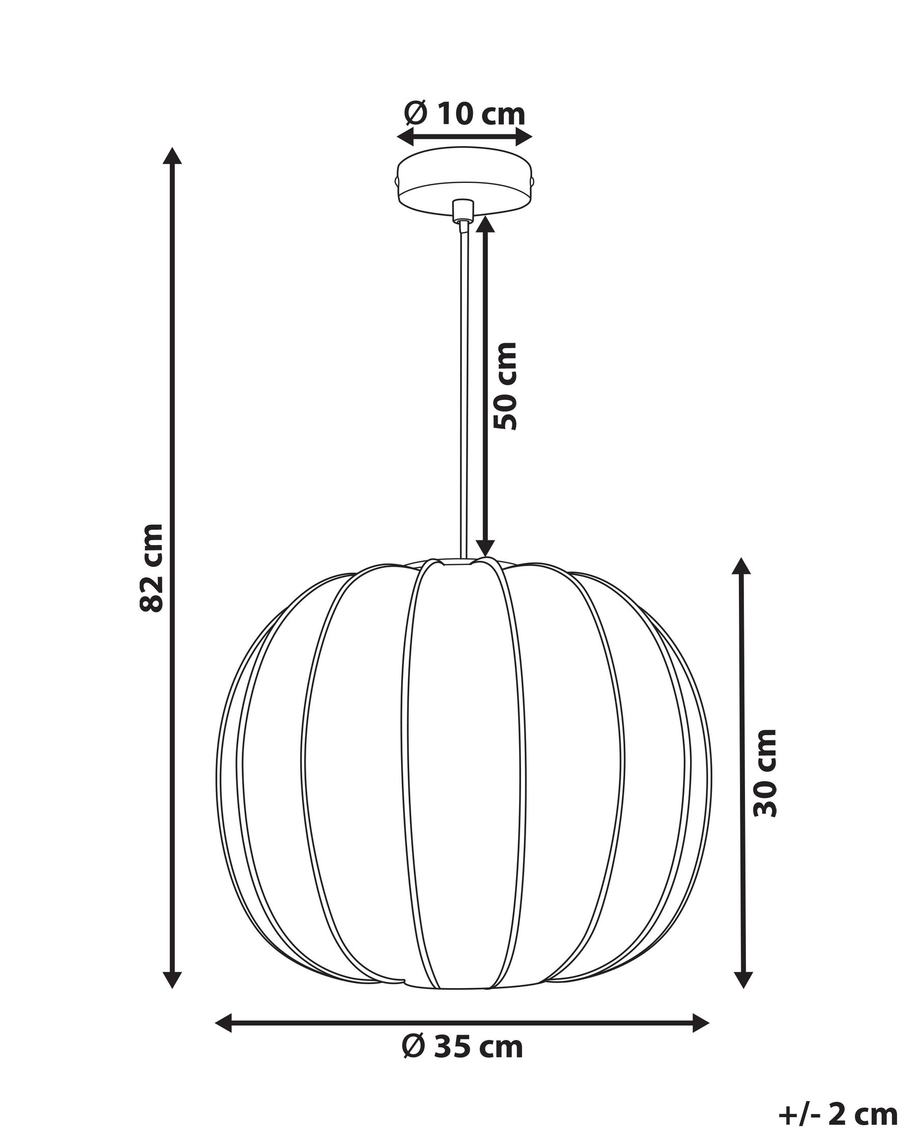 Lampadario MARIETA Nero_955635