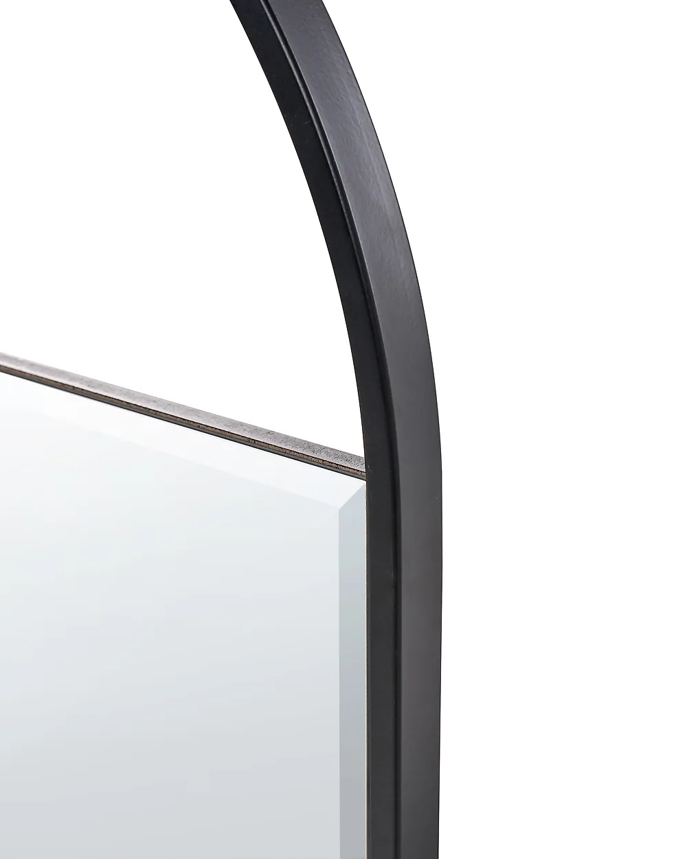 Wall Mirror VALLERY 40 cm 120 cm Metal Black_915549