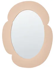 Wall Mirror ALVENA 60 cm 80 cm Beige_1057663