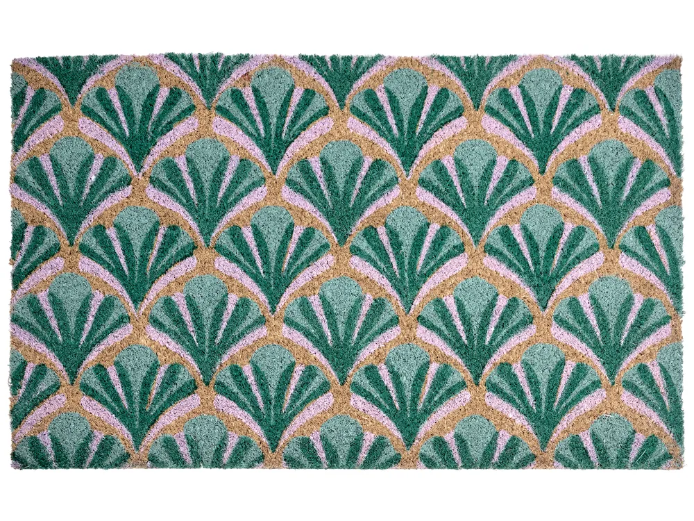 Tapete de entrada em fibra de coco verde, tamanhos diversos TATALIK