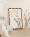 Pine Wall Mirror 50 x 72 cm Light Wood BEFFES_931709