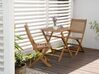 Ensemble de balcon en bois d'acacia certifié PARAGGI_928544