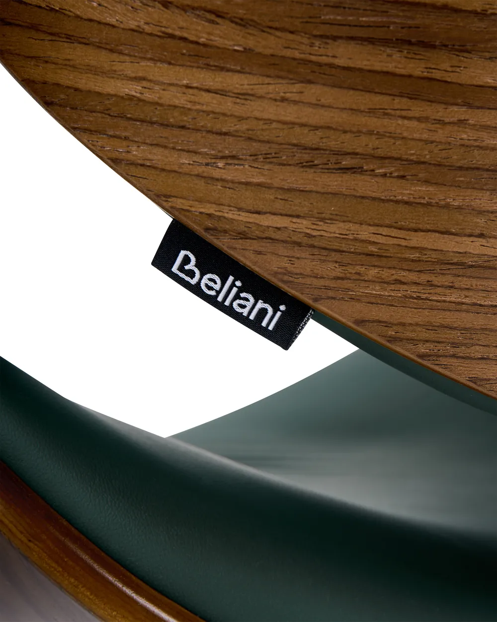 Desk Chair ROTTERDAM Faux Leather Green_1083860