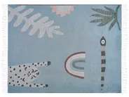 Koc LIMGHA 130 x 170 cm Niebieski_834826