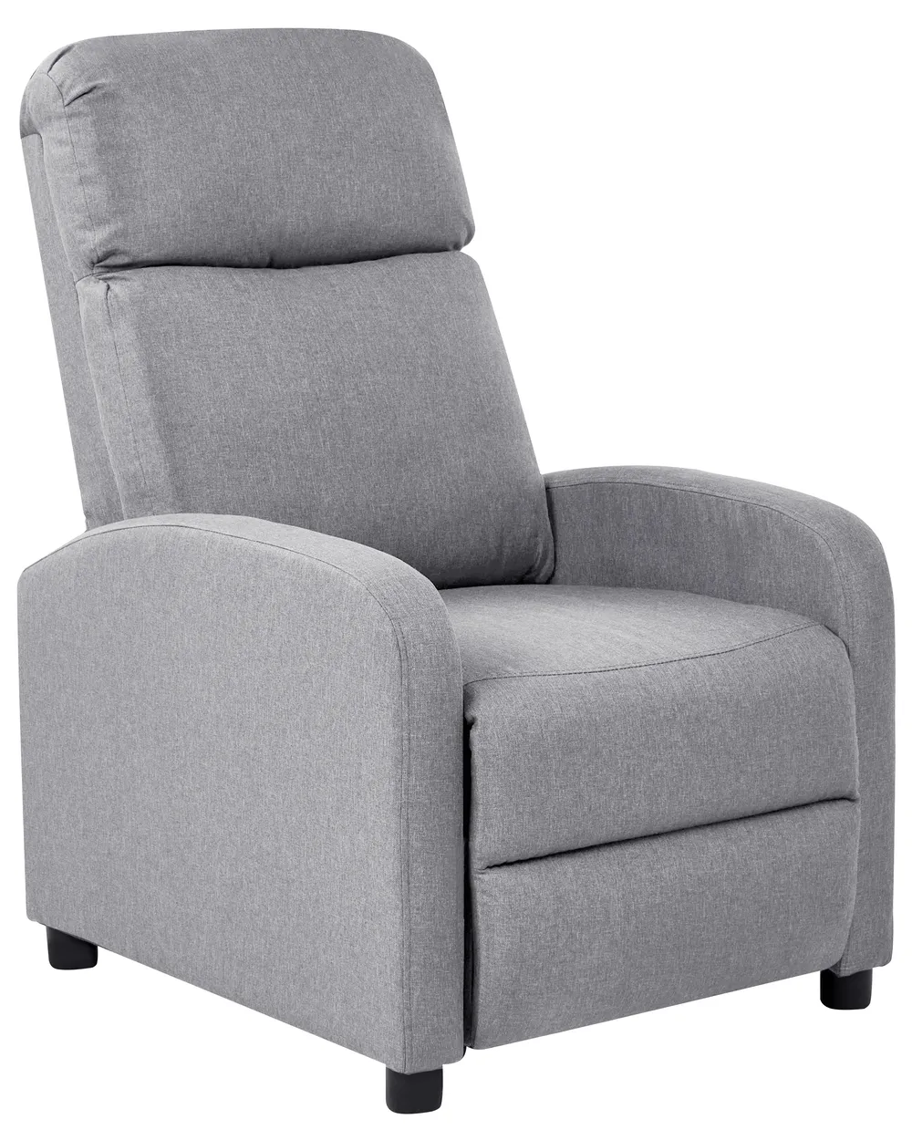 Recliner Chair EMINENCE Faux Linen Grey_1029801