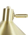 Wandlampe Metall gold Kegelform verstellbar BALIEM_883164