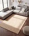 Faux Fur Rug THATTA Beige 160 x 230 cm