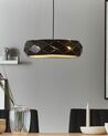 Metal Pendant Lamp Black CESANO_696242