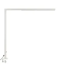 Lampe de bureau LED à pince VOLANS Avec variateur Métal Argenté_877612