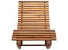 Acacia Wood Garden Sun Lounger BRESCIA II_934456