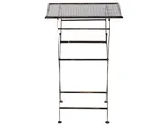 Stolik ogrodowy barowy BORMIO 60 cm 60 cm Metal Czarny_966358