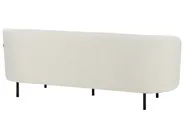 Set da salotto 6 posti LOEN Bouclé Bianco_920402