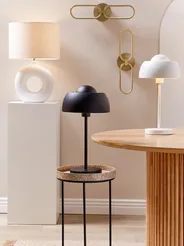 Table Lamp SENETTE Metal White_845097