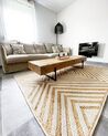 Bavlněný koberec 140 x 200 cm béžový PIRLI_773113