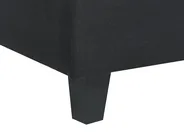 Modular Sofa 3 Seater UNSTAD Fabric Black_893487