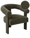 Fotel ILBRO Boucle Ciemnozielony