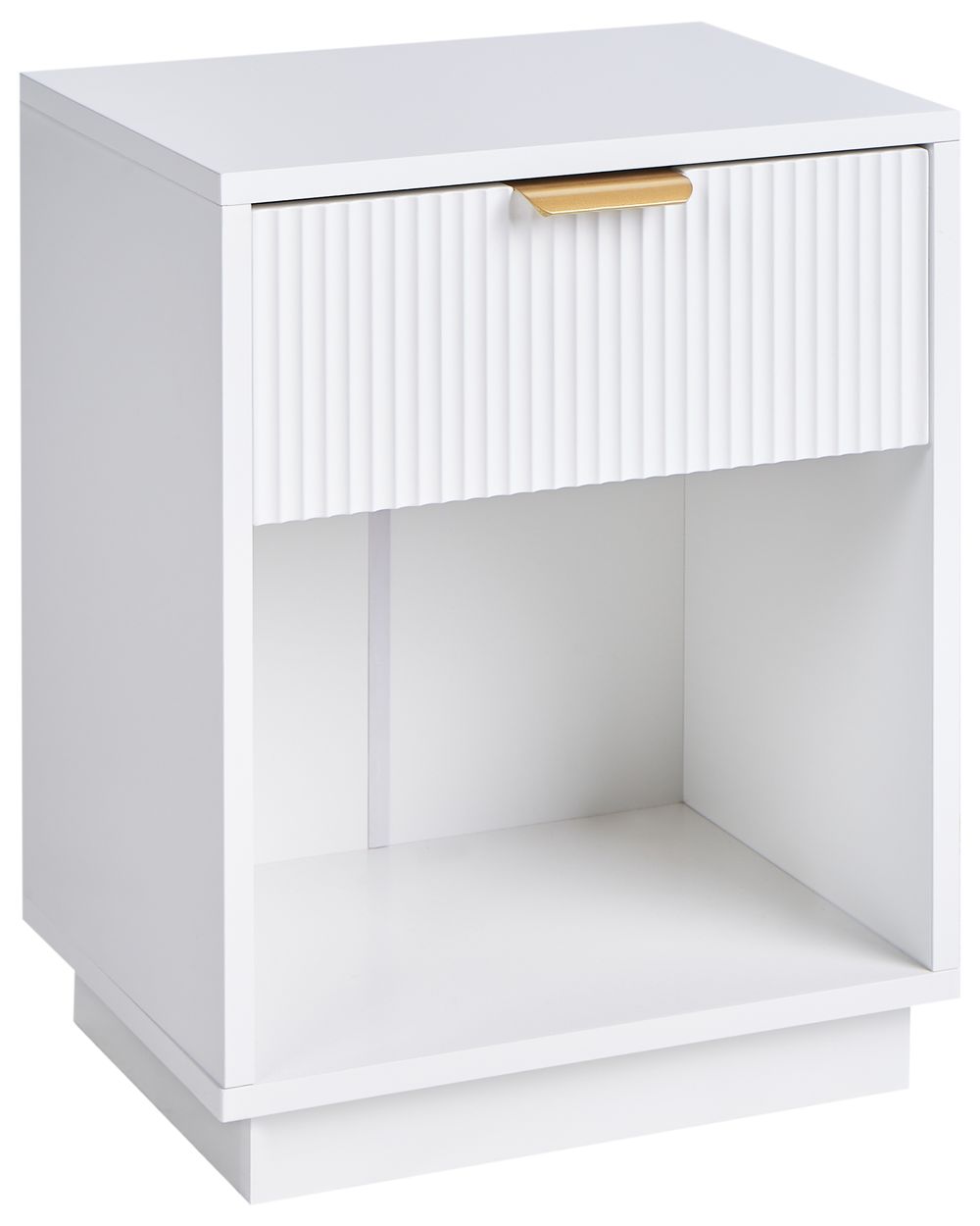 Mesa de cabeceira com gaveta SUMMERVILLE Branco