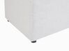 Fabric Storage Ottoman Off-White OREM _924269