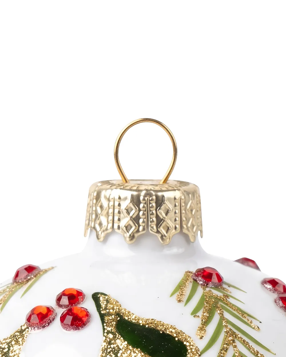 Set of 40 Baubles SNOWSPARK Glass Multicolour_1192161