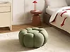 Pouffe BEAUFORT Boucle Green