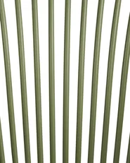 Set di 4 sedie da giardino PESARO Verde_998551