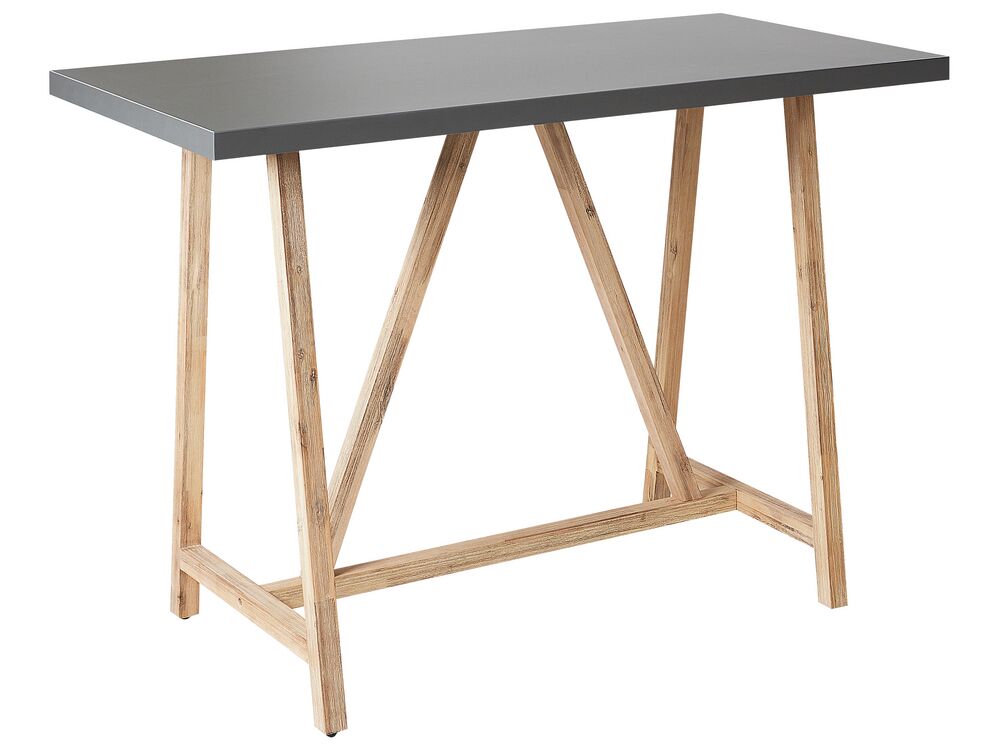 Barbord til have TALAMONE 140 cm 70 cm Grå