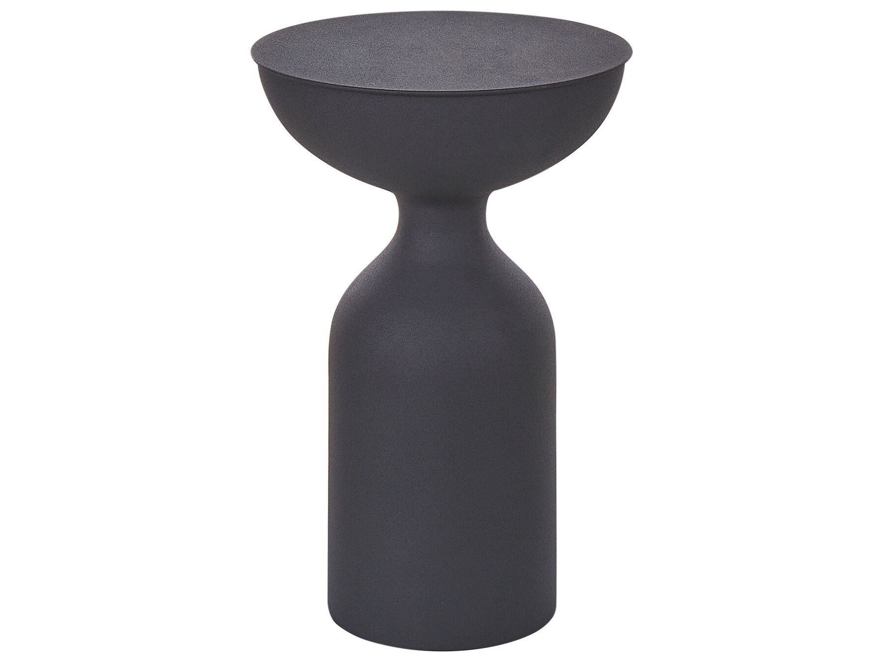 Kovový odkládací stolek černý COTA_883080