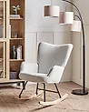 Rocking Chair ARSET Corduroy Off-White