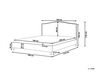 Pohádková béžová čalouněná postel 180x200 cm  MONTPELLIER_774734