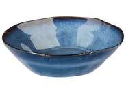 Set di 16 stoviglie HAWTHORN Gres porcellanato Blu_957378