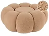 Pouffe BEAUFORT Boucle Light Brown