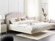 Bed Fabric AMBILLOU 180 x 200 cm (EU Super King) Light Beige_873213