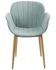 Set of 2 Dining Chairs ALICE Mint Green_1060409