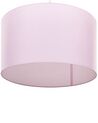 Lampada a sospensione rosa a forma di tamburo LOVU_778942